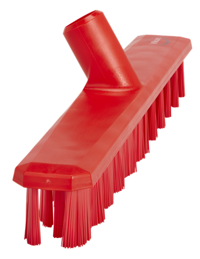 Vikan UST 7064 rood vloerschrobber 40cm harde vezels