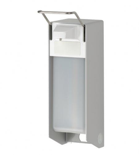Ingo-man zeep I1417021 en desinfectie dispenser met korte beugel 500ml Aluminium IMP E/A 24
