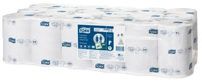 Tork T7 Mid-size hulsloos toiletpapier 2-lgs 900 vel