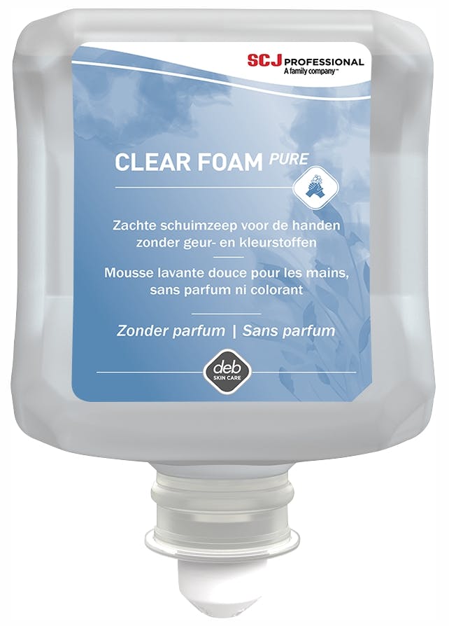 SCJ CLR1L Clear Foam pure 6 x 1 liter