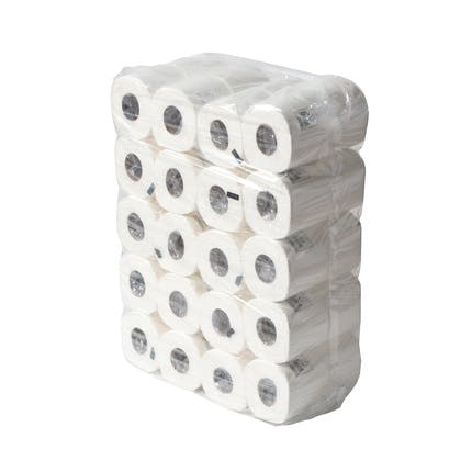 Toiletpapier cellulose tissue 2-laags 400 vel 40 rol 3