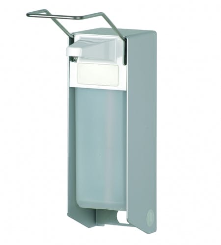 Ingo-man I1123600 Classic zeep- en desinfectie dispenser met lange Beugel 1000ml RVS mat TLS 26 E/25 