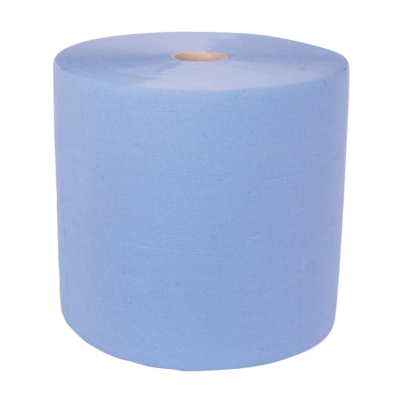 TIP-3423 TOWLERS maxirol bright blue 3laags cellulose 37cmx 380mtr 1000 vel folie 1 rol