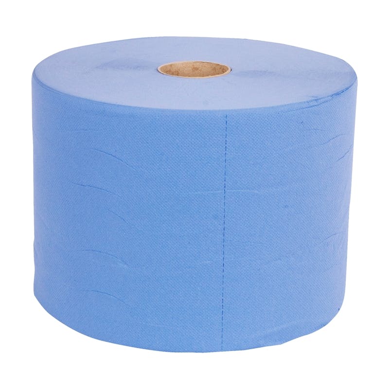 TIP-3456 TOWLERS maxirol bright blue 3laags cellulose folie 2 rol 24cmx 380mtr 1000 vel
