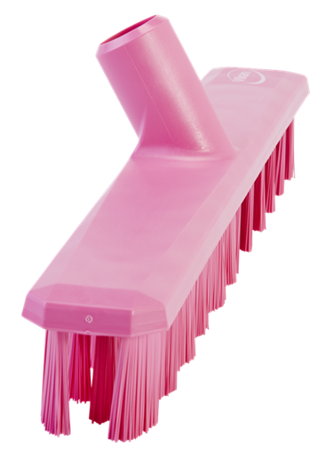 Vikan UST 7064 roze vloerschrobber 40cm harde vezels